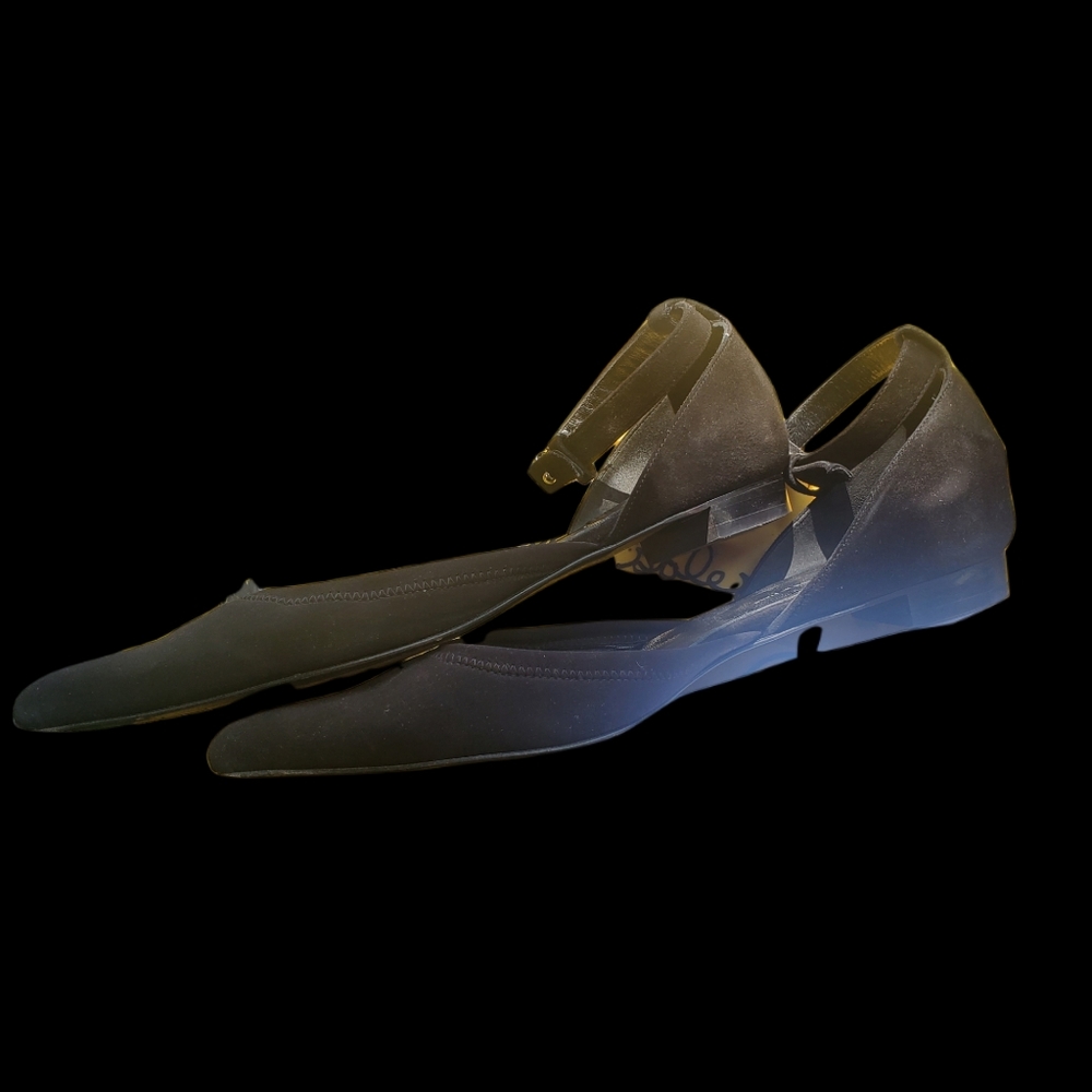 DKNY Vintage Pointed Flats with Ankle Straps 8